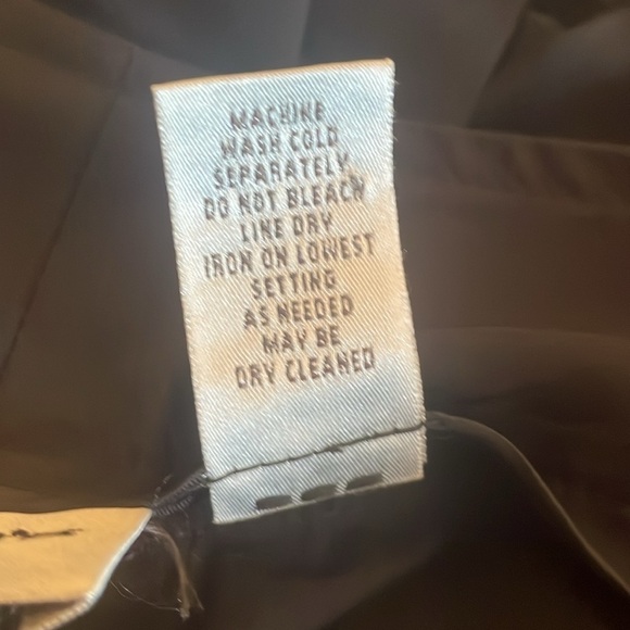 Chicos Womens Black nylon track pants Size 1.5 M / 10 Black Non-Stretch Pockets - Picture 11 of 12